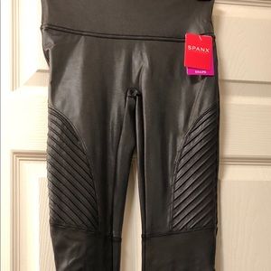 S Spanx Faux Leather Leggings